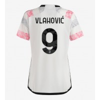 Juventus Dusan Vlahovic #9 Gostujuci Dres za Ženska 2023-24 Kratak Rukav
